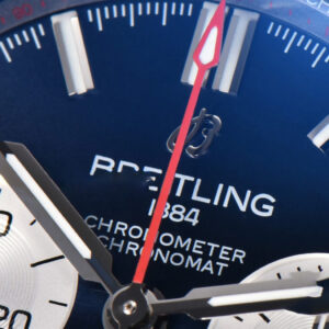 Chronomat B01 42mm BLSF Blue Bezel Blue Dial White Subdial White Rubber Strap 7750 - Image 2