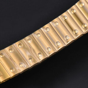 Santos de Cartier Medium 35mm BVF YG Diamond Bezel White Dial YG Bracelet MIYOTA 9015 - Image 19