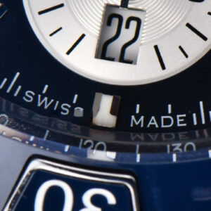 Chronomat B01 42mm BLSF Blue Bezel Blue Dial White Subdial White Rubber Strap 7750 - Image 6