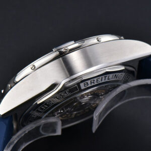 Chronomat B01 42mm BLSF Blue Bezel Blue Dial White Subdial White Rubber Strap 7750 - Image 13