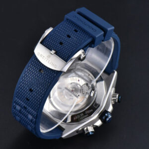 Chronomat B01 42mm BLSF Blue Bezel Blue Dial White Subdial White Rubber Strap 7750 - Image 14