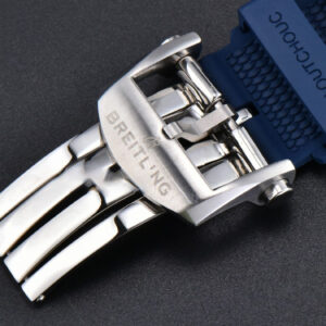 Chronomat B01 42mm BLSF Blue Bezel Blue Dial White Subdial White Rubber Strap 7750 - Image 15