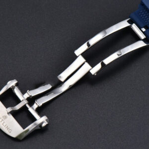Chronomat B01 42mm BLSF Blue Bezel Blue Dial White Subdial White Rubber Strap 7750 - Image 17