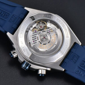 Chronomat B01 42mm BLSF Blue Bezel Blue Dial White Subdial White Rubber Strap 7750 - Image 23