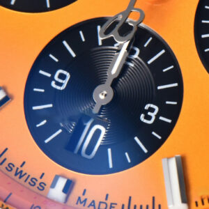 Chronomat B01 42mm BLSF Black Bezel Orange Dial Black Subdial Rubber Strap 7750 - Image 10