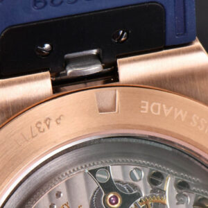 Overseas Tourbillon 6000V 42.5mm RG BBRF Blue Dial Blue Rubber Strap Tourb - Image 15