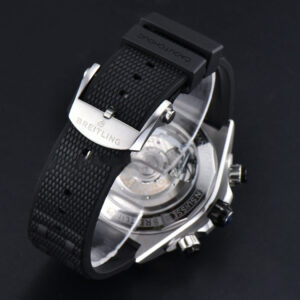 Chronomat B01 42mm BLSF Black Bezel Orange Dial Black Subdial Rubber Strap 7750 - Image 17