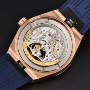 Overseas Tourbillon 6000V 42.5mm RG BBRF Blue Dial Blue Rubber Strap Tourb - Image 20