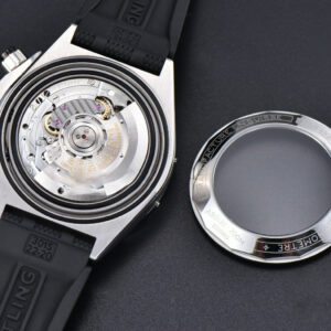 Chronomat B01 42mm BLSF Black Bezel Orange Dial Black Subdial Rubber Strap 7750 - Image 27