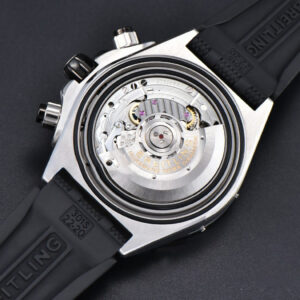 Chronomat B01 42mm BLSF Black Bezel Orange Dial Black Subdial Rubber Strap 7750 - Image 28