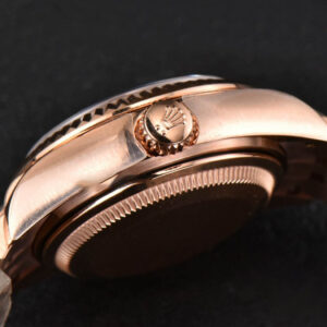 DateJust 28MM Ladies WF RG RG Dial Lume Marker Jubilee Bracelet A2236 - Image 9