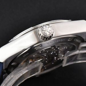 Overseas Tourbillon 6000V 42.5mm BBRF Blue Dial Blue Rubber Strap Tourb - Image 9