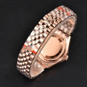 DateJust 28MM Ladies WF RG RG Dial Lume Marker Jubilee Bracelet A2236 - Image 11