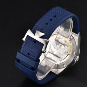 Overseas Tourbillon 6000V 42.5mm BBRF Blue Dial Blue Rubber Strap Tourb - Image 13