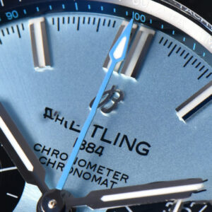 Chronomat B01 44mm BLSF Black Bezel Blue Dial Black Subdial Rubber Strap 7750 - Image 20