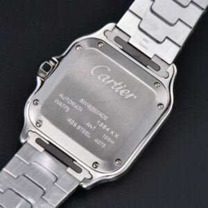 Santos de Cartier Medium 35mm BVF YG/SS White Dial YG/SS Bracelet MIYOTA 9015 - Image 22