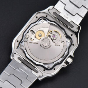 Santos de Cartier Medium 35mm BVF YG/SS White Dial YG/SS Bracelet MIYOTA 9015 - Image 25