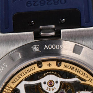Overseas Tourbillon 6000V 42.5mm BBRF Blue Dial Blue Rubber Strap Tourb - Image 29
