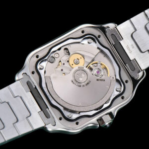Santos de Cartier Medium 35mm BVF White Dial SS Bracelet 9015 - Image 5