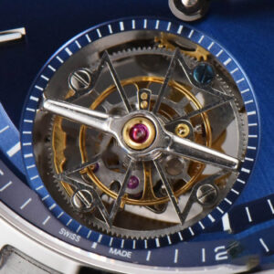 Overseas Tourbillon 6000V 42.5mm BBRF Blue Dial SS Bracelet Tourb - Image 5