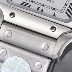 Santos de Cartier Medium 35mm BVF White Dial SS Bracelet 9015 - Image 22