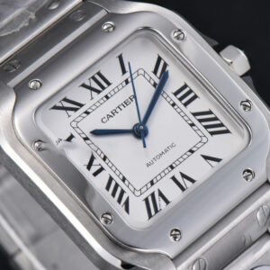 Santos de Cartier Medium 35mm BVF White Dial SS Bracelet 9015 - Image 24