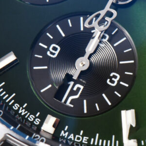 Chronomat B01 44mm BLSF Black Bezel Green Dial Rubber Strap 7750 - Image 6