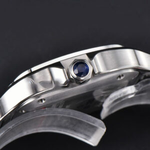Santos de Cartier Medium 35mm BVF White Dial SS Bracelet 9015 - Image 26