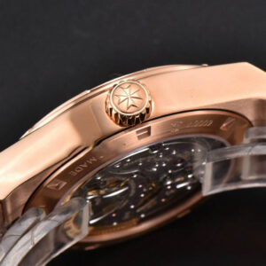 Overseas Tourbillon 6000V RG 42.5mm BBRF Blue Dial RG Bracelet Tourb - Image 6