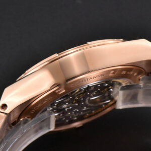 Overseas Tourbillon 6000V RG 42.5mm BBRF Blue Dial RG Bracelet Tourb - Image 7