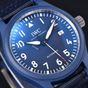 Laureus IW328101 41mm V7F Blue Ceramic Blue Dial Nylon/Rubber Strap - Image 9