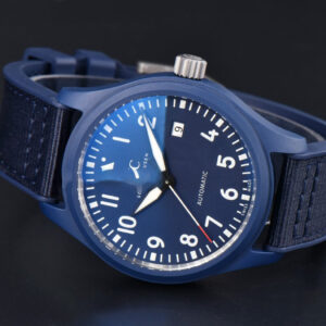 Laureus IW328101 41mm V7F Blue Ceramic Blue Dial Nylon/Rubber Strap - Image 10