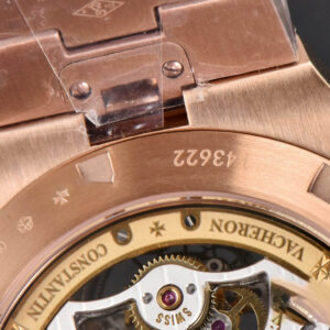Overseas Tourbillon 6000V RG 42.5mm BBRF Blue Dial RG Bracelet Tourb - Image 16
