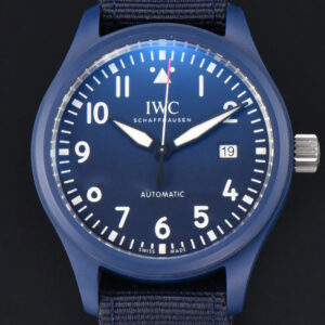Laureus IW328101 41mm V7F Blue Ceramic Blue Dial Nylon Strap