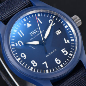 Laureus IW328101 41mm V7F Blue Ceramic Blue Dial Nylon Strap - Image 17