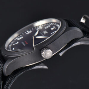 Pilot Top Gun IW326901 41mm V7F Black Ceramic Black Nylon Strap A32111 - Image 20