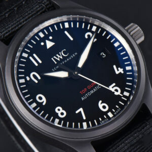 Pilot Top Gun IW326901 41mm V7F Black Ceramic Black Nylon Strap A32111 - Image 21