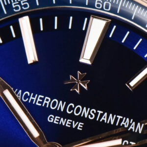 Overseas 4500V 41mm RG ZF Blue Dial RG Bracelet A5100 - Image 6