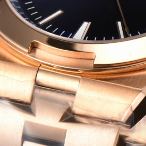 Overseas 4500V 41mm RG ZF Blue Dial RG Bracelet A5100 - Image 10