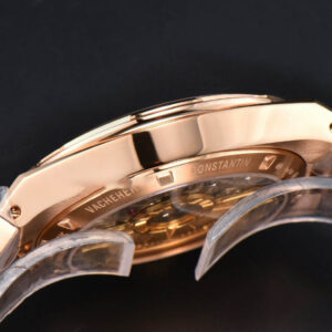 Overseas 4500V 41mm RG ZF Blue Dial RG Bracelet A5100 - Image 16