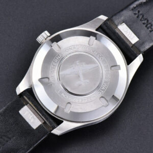 Mark XX IWC328201 40mm GSF Black Dial Black Leather Strap A2892 - Image 3