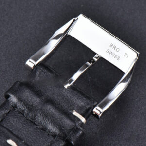 Mark XX IWC328201 40mm GSF Black Dial Black Leather Strap A2892 - Image 6