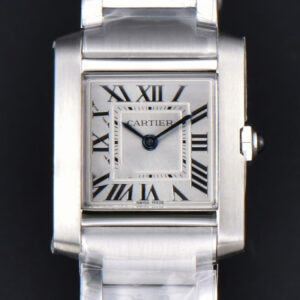 Tank Francaise Small 25.7mmx21.2mm 8848F SS Bracelet Quartz - Image 12