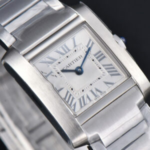 Tank Francaise Small 25.7mmx21.2mm 8848F SS Bracelet Quartz - Image 22