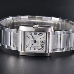 Tank Francaise Small 25.7mmx21.2mm 8848F SS Bracelet Quartz - Image 23