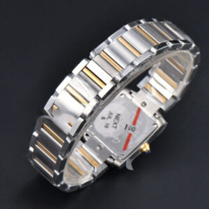Tank Francaise Small Diamond 25.7mmx21.2mm 8848F YG/SS Bracelet Quartz - Image 14