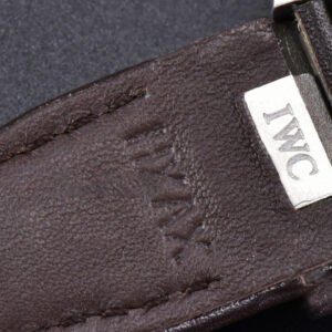 Mark XX IWC328201 40mm GSF Green Dial Brown Leather Strap A2892 - Image 8