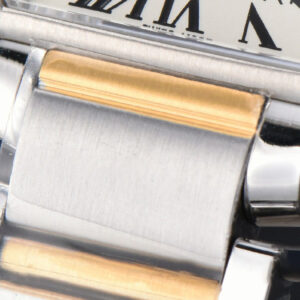 Tank Francaise Small Diamond 25.7mmx21.2mm 8848F YG/SS Bracelet Quartz - Image 21