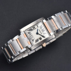 Tank Francaise Small 25.7mmx21.2mm 8848F RG/SS Bracelet Quartz - Image 14