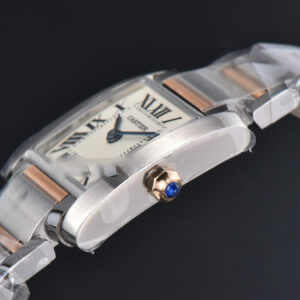 Tank Francaise Small 25.7mmx21.2mm 8848F RG/SS Bracelet Quartz - Image 20